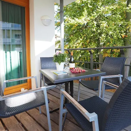 Kaiservillen Heringsdorf - Appartement mit 1 Schlafzimmer und Balkon D112 Exterior foto